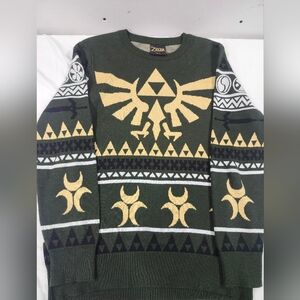2020 Legend Of Zelda Holiday Sweatshirt Ugly Sweater Medium (M) Crewneck